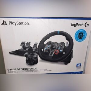 Logitech G29 SE Racing Wheel and Pedals – Black with Blue Accents
